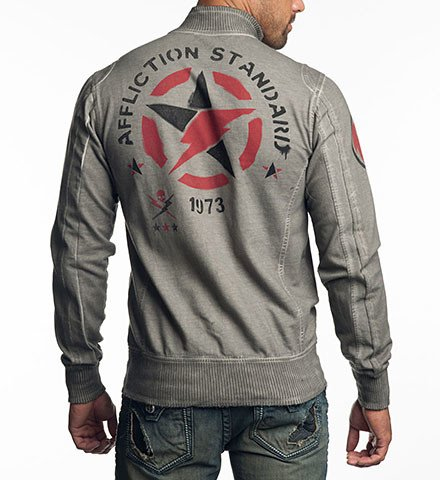 Кофта Affliction Hatch V-Front Jacket купить
